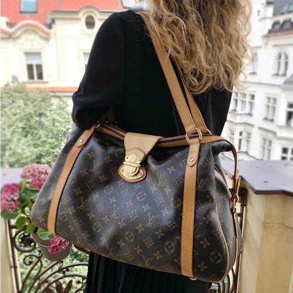 Louis Vuitton Canvas Monogram Stresa GM Brown